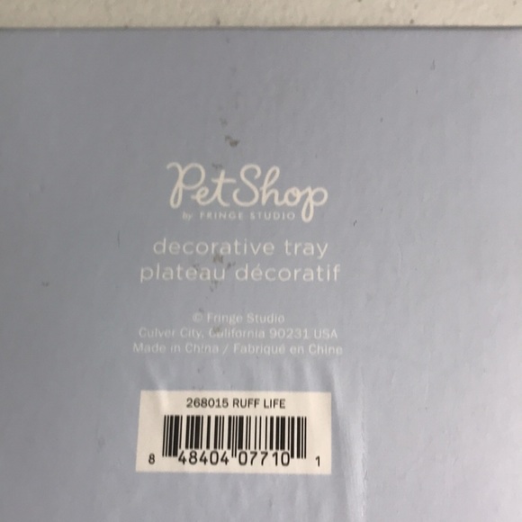 IT’s a RUFF LIFE SQUARE DECORATIVE TRINKET DISH - Picture 5 of 5